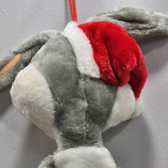 Vintage Bugs Bunny Plush Christmas Stocking Warner Bros Looney Tunes - Picture 10 of 13